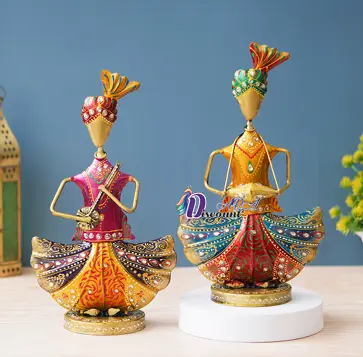 Punjabi Musician set of 2 (Homedecor)