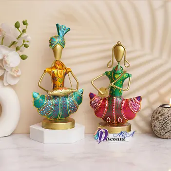 Rajastani Couple (Homedecor)