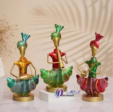 Male Musicians set of 3 (Homedecor)