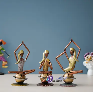 Yoga Lady set of 3