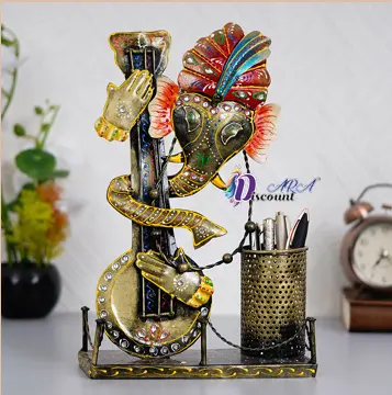 Guitar Ganesh (Pen Holder)